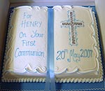 christening cakes